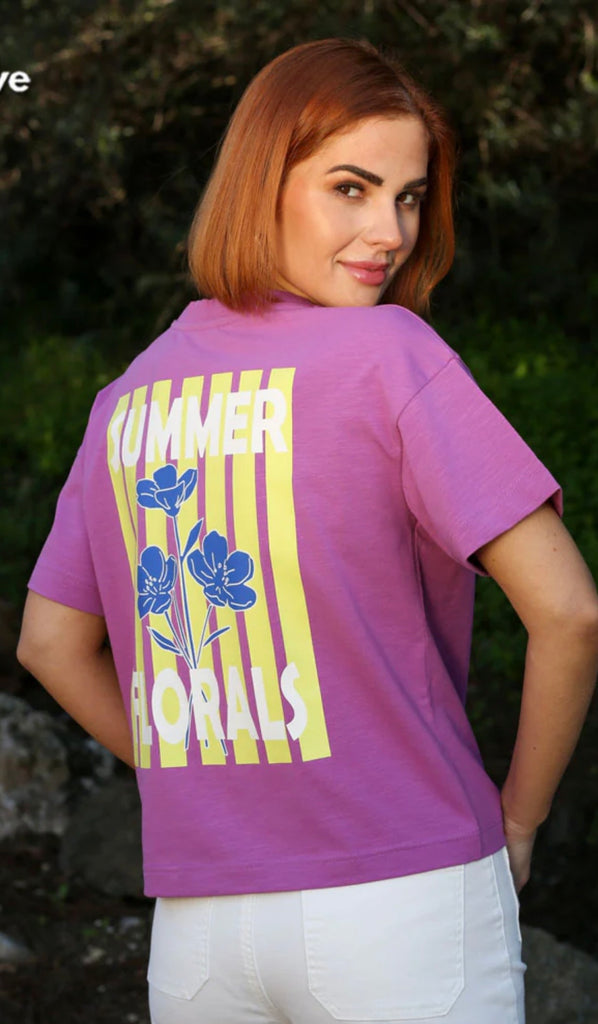 Malise Tee (purple)