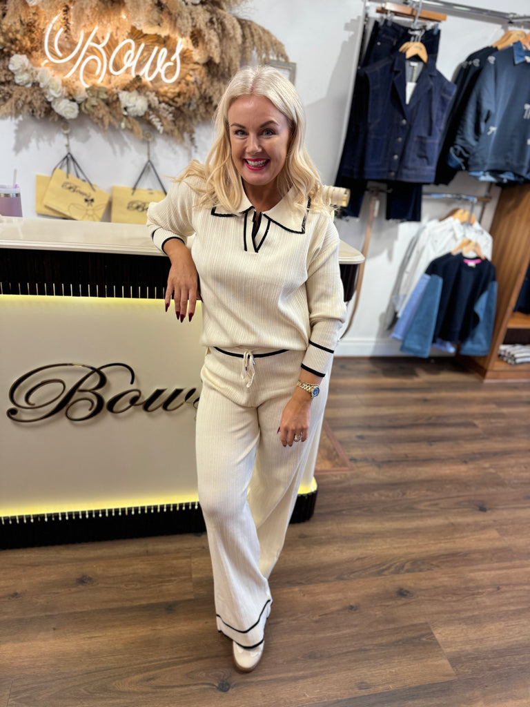 Scarlett lounge set (cream)