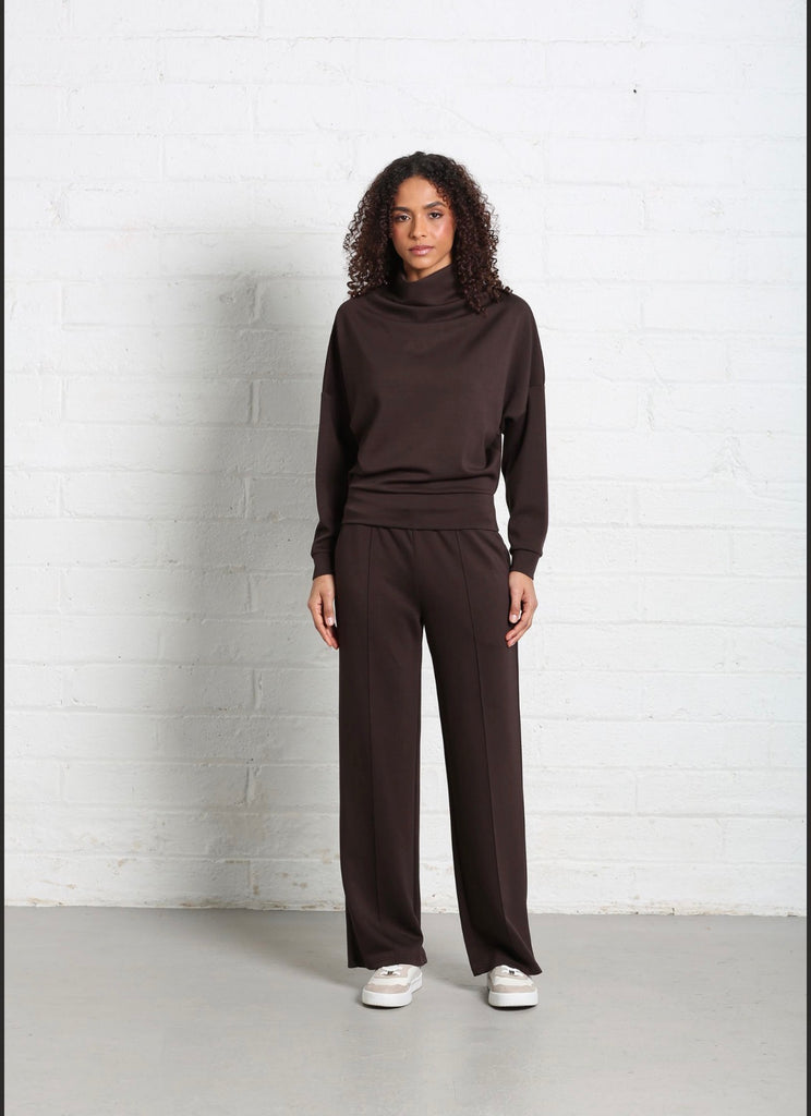 Sable Cowl Neck Jumper