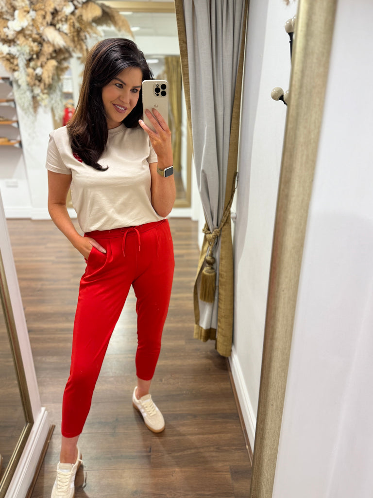 Kate Trousers (Racing red)