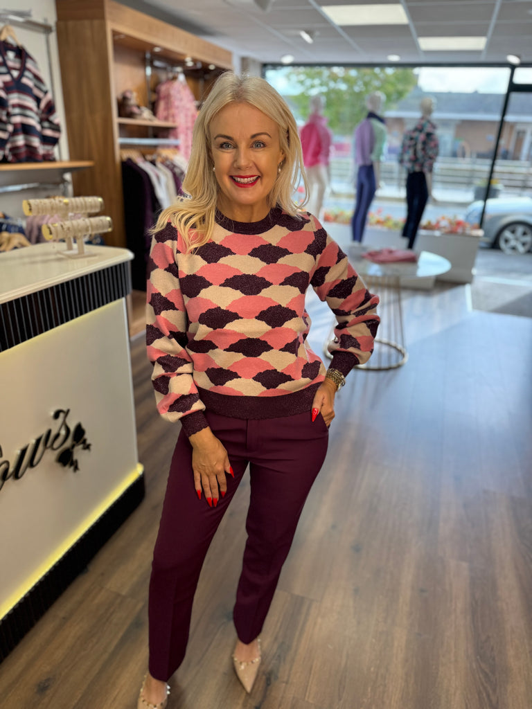 Lila pullover