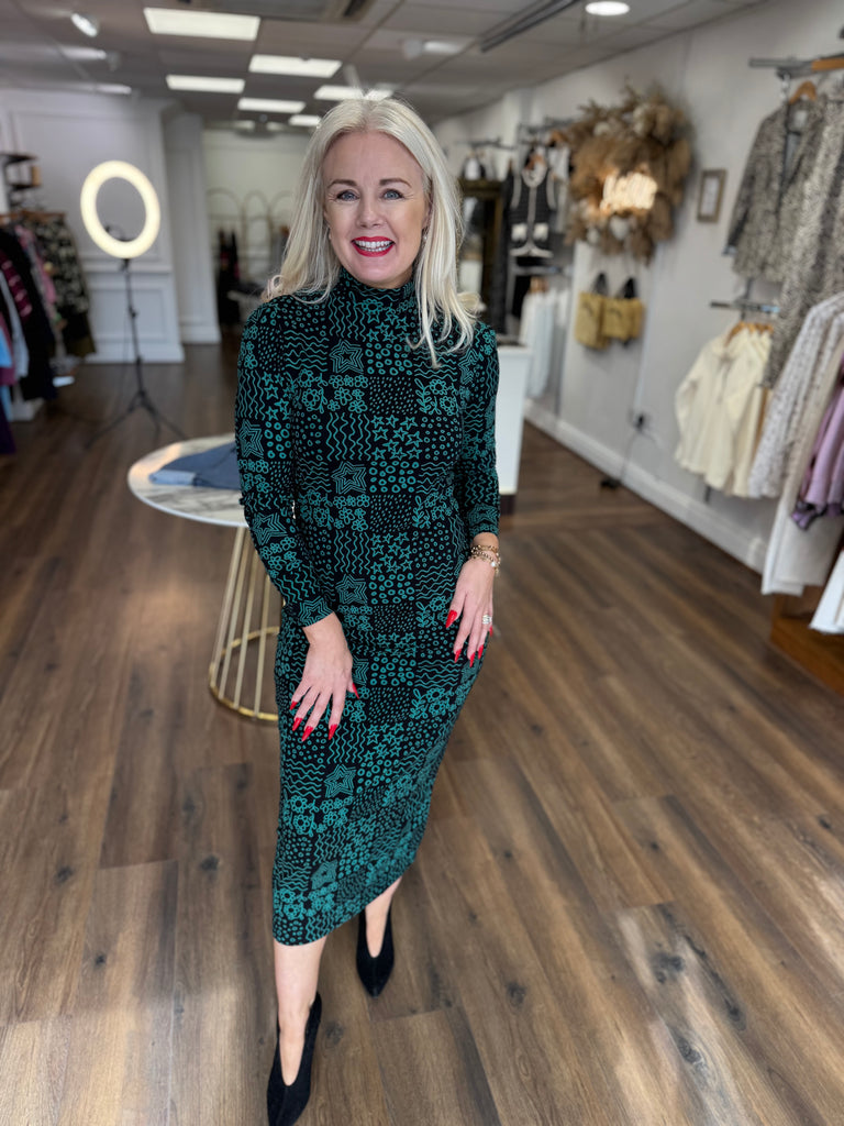 Tahlia Jersey Midi Dress