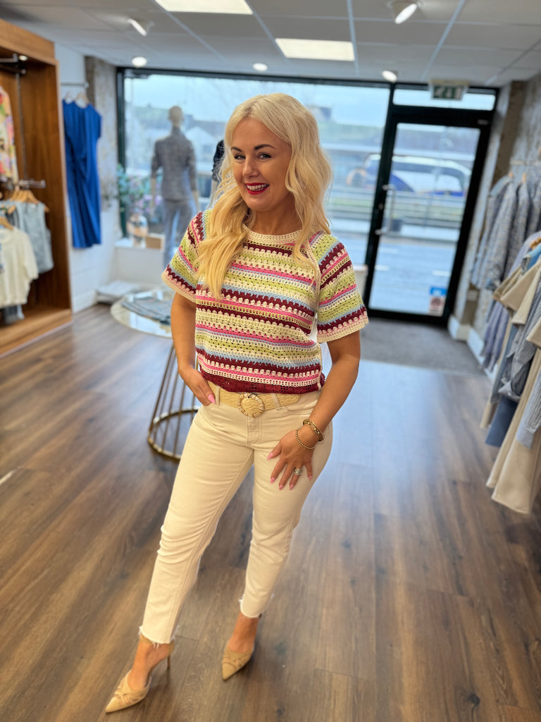 Bandie Crocheted Top