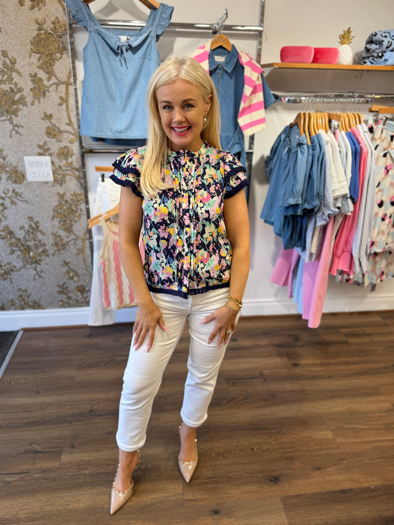 Maristol Top (Navy)