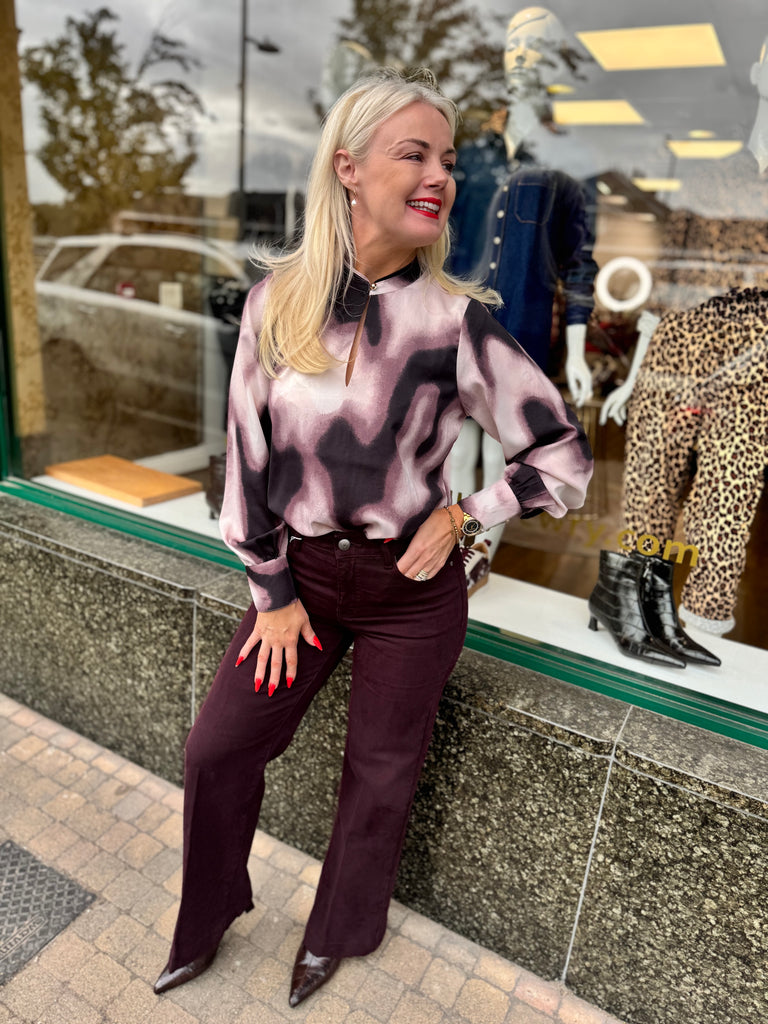 Chloe jeans (plum)