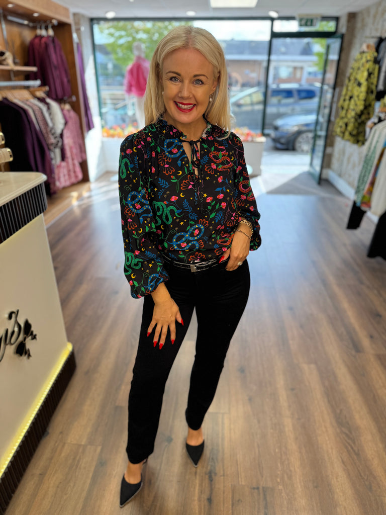 Yvonne Shirred Top