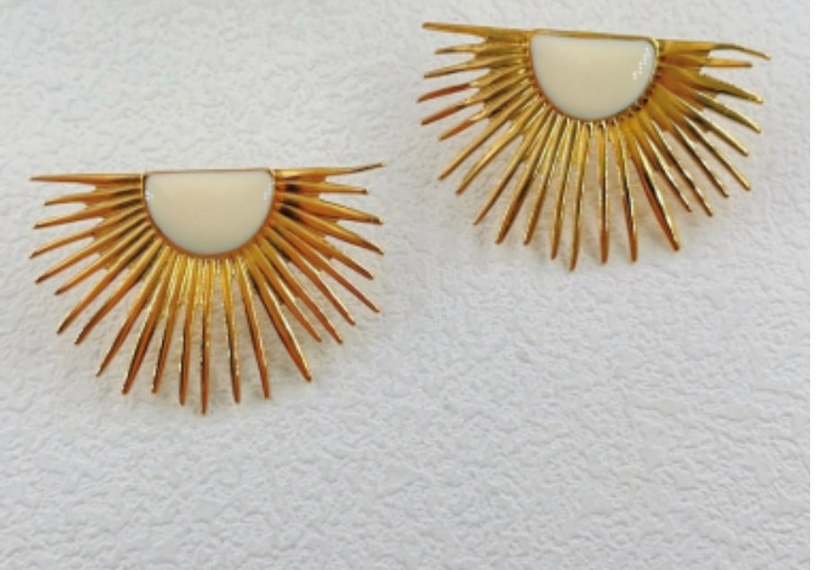 Ella spike earrings