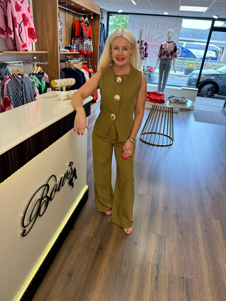 Scarlett trousers (olive)