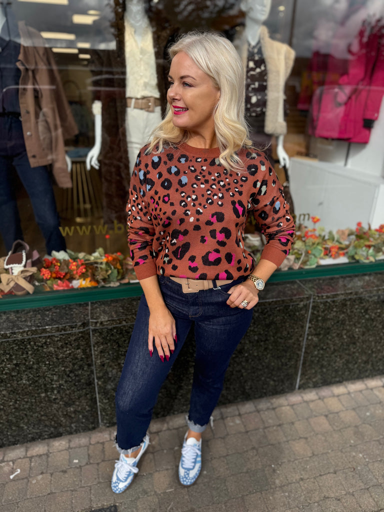 Andi Leopard Jumper