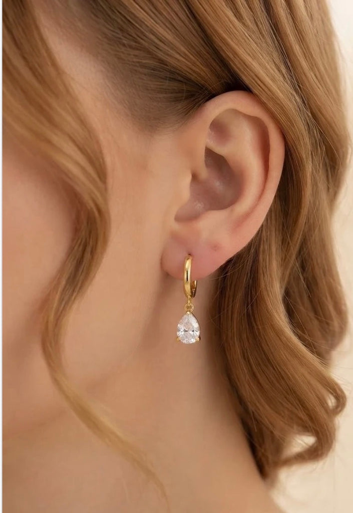 Finn Fine Drop Diamante Earring