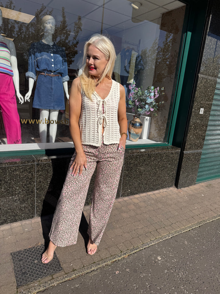 Kate print Trouser (Animal)
