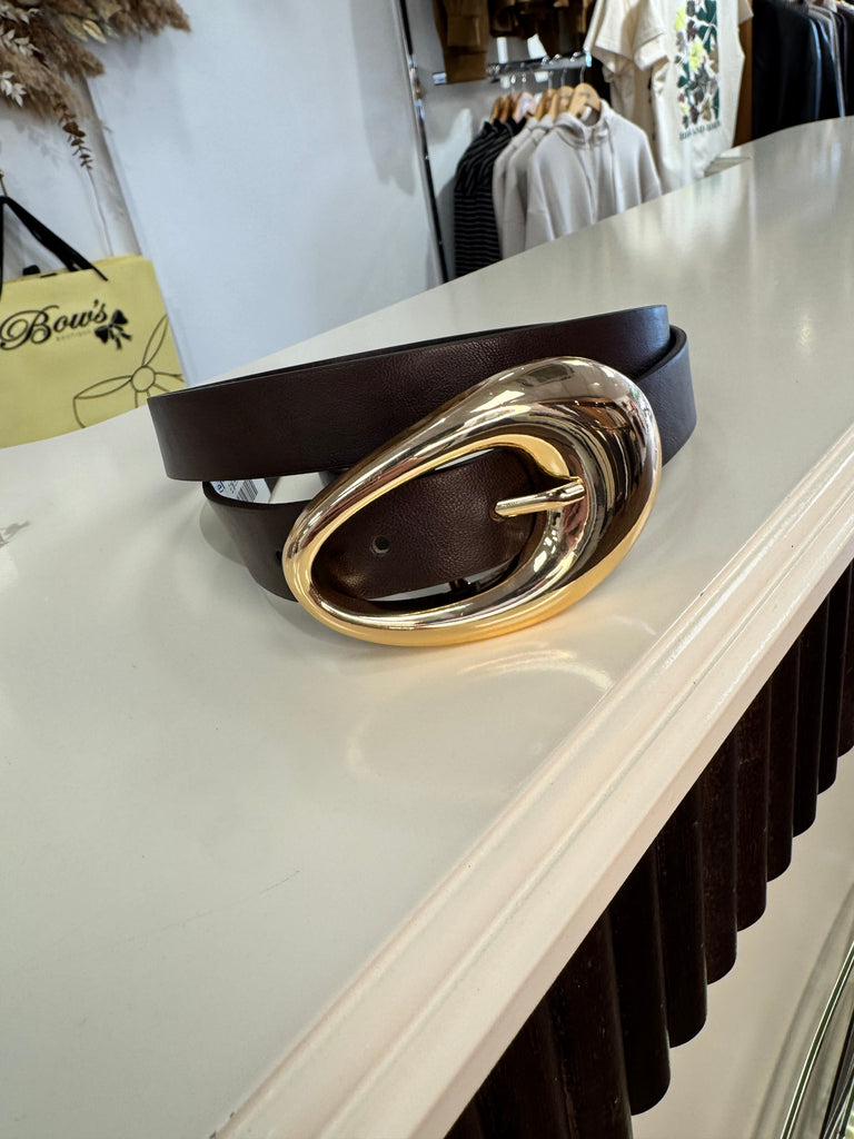 Celine Belt (Coffee bean )