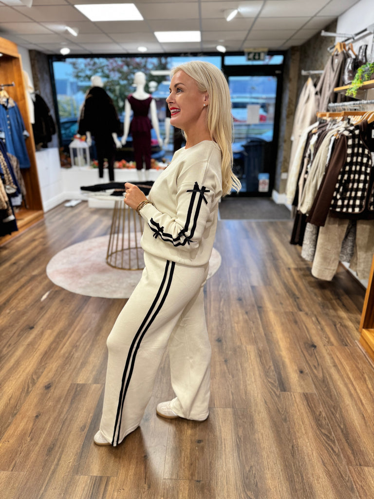 Finn Bow Co ord (Cream)