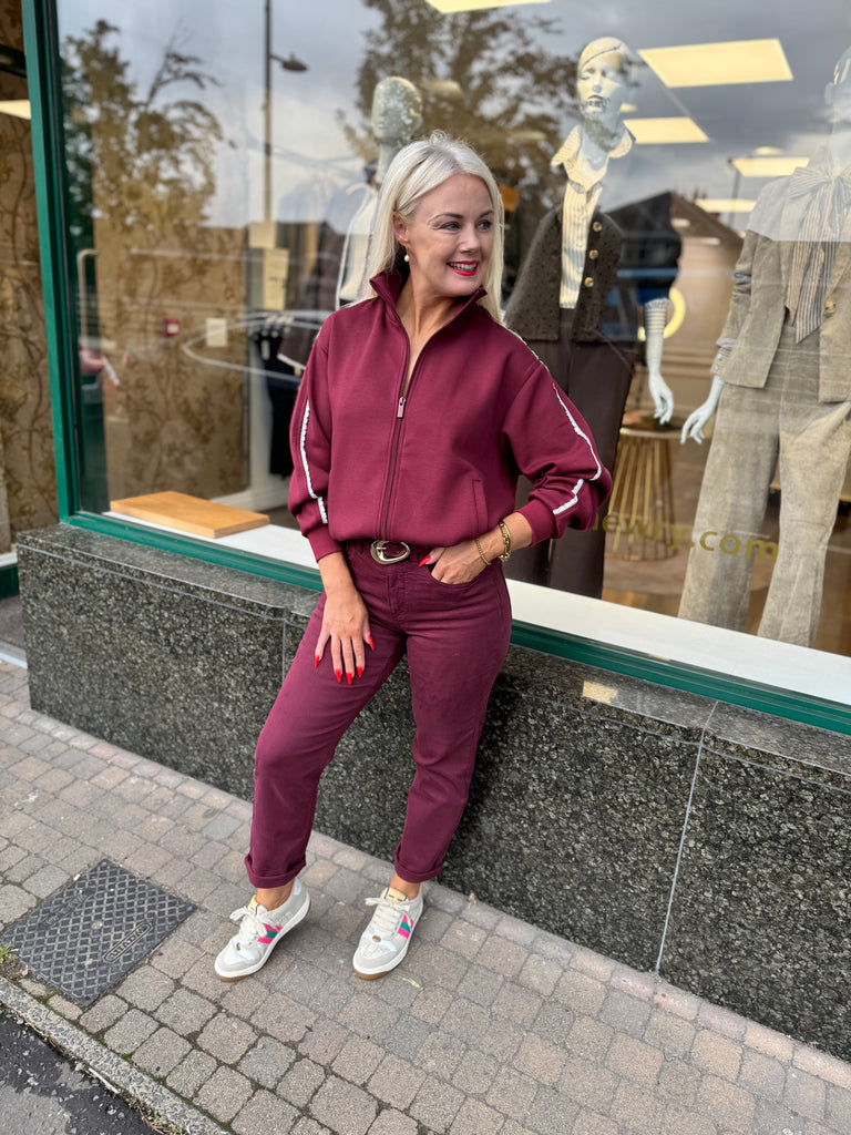 Kate Neo Jacket (Plum)