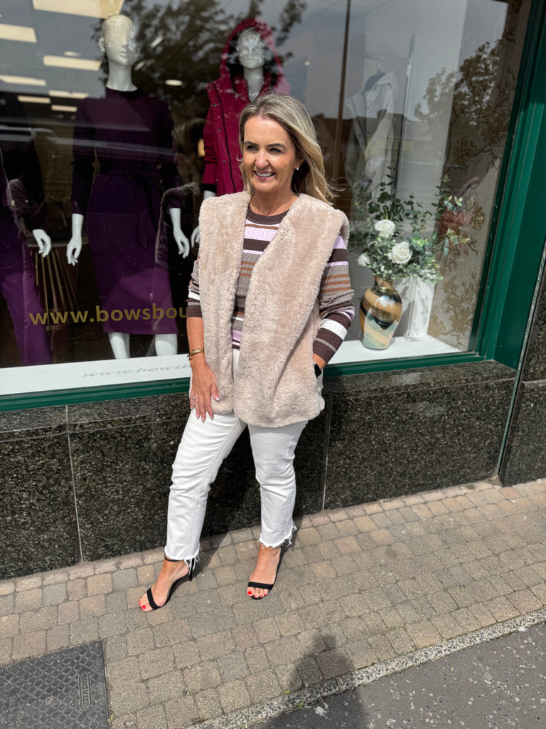 Hizala Fur Waistcoat