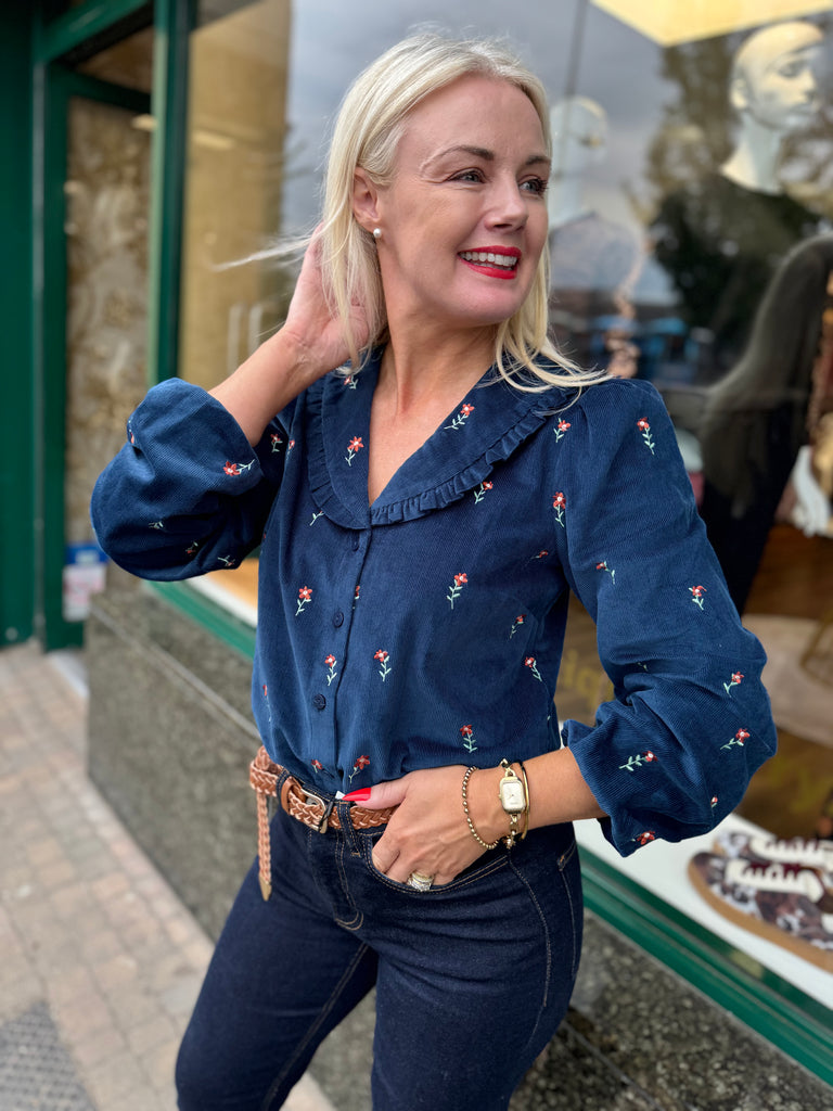 Bea Cord Blouse