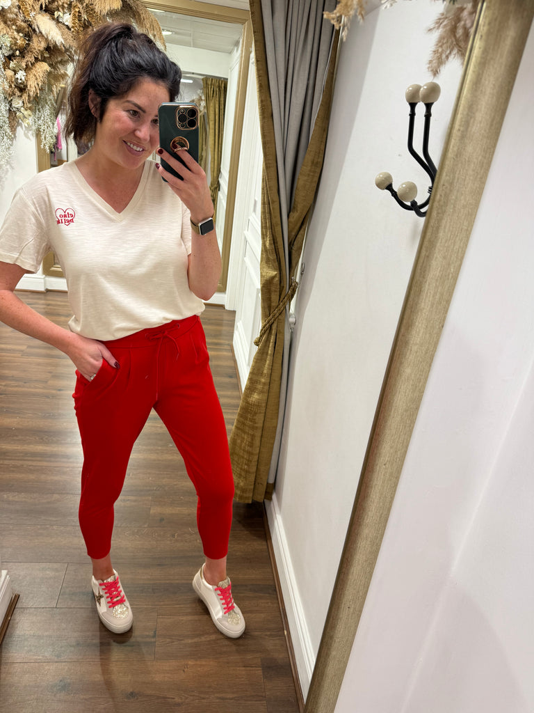 Kate trousers (racing red)