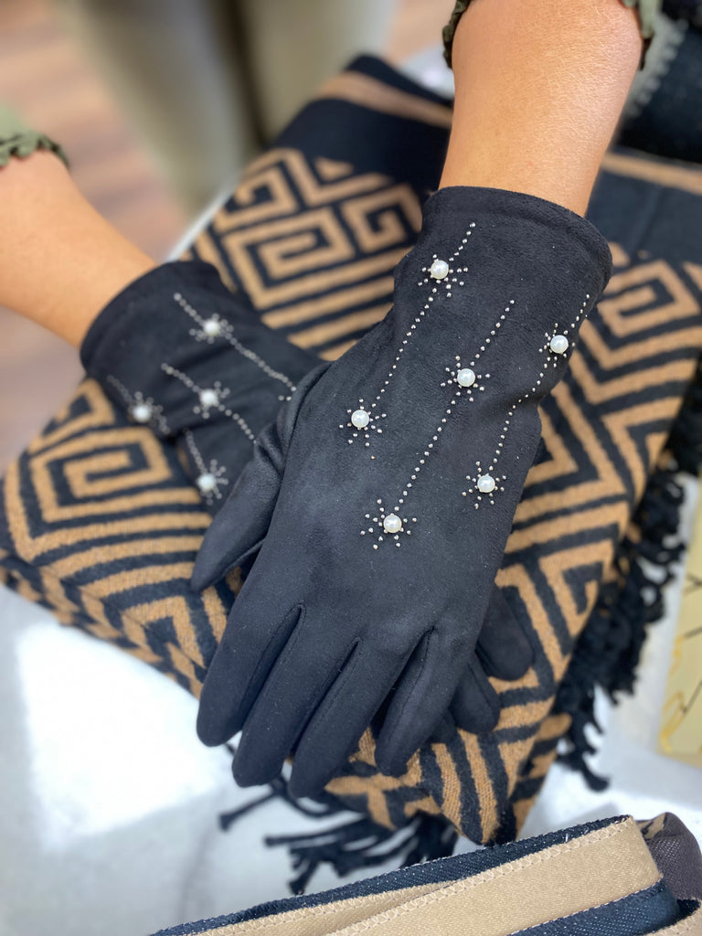Finn Pearl Gloves (black)