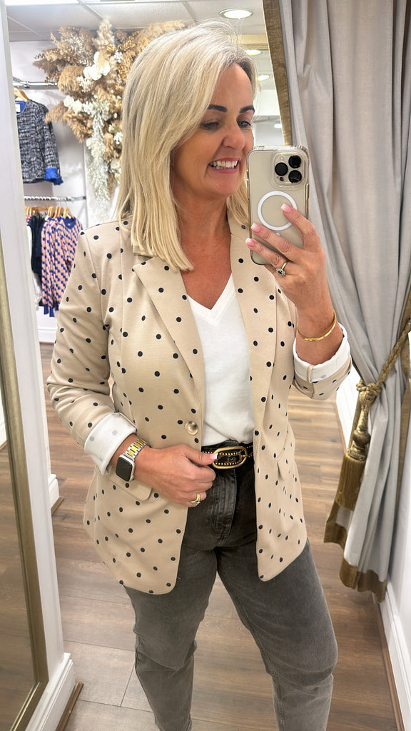 Kate Dot  long Blazer