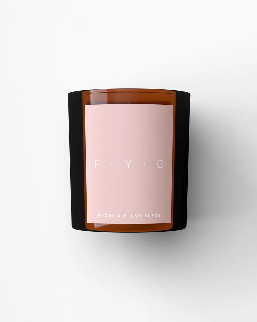 FYG Candle (Peony& blush suede )