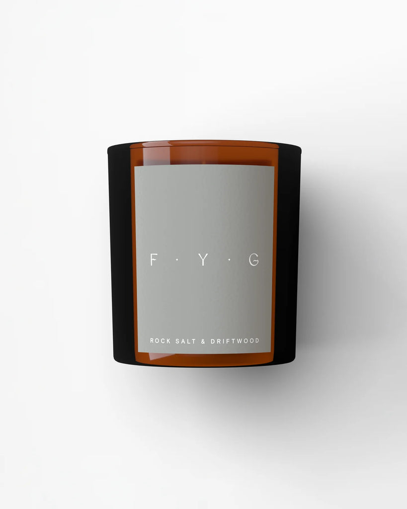 FYG Candle (Rock salt & Driftwood)