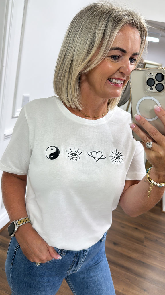 Camino t-shirt (cloud dancer)