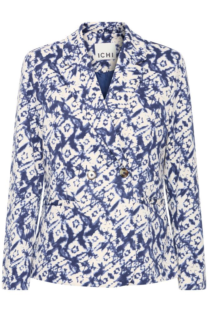 Kate Diamond Print Oversized Blazer
