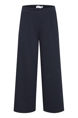 Kate Wide Leg Trouser (Navy)