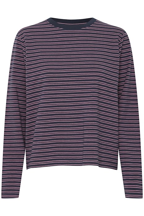 Mira Long Sleeve (Pink Stripe)