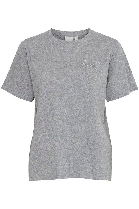 Nynna Bow T-shirt (grey)