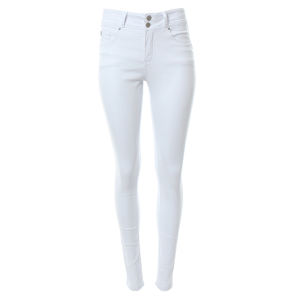 Alina Skinny White Jean