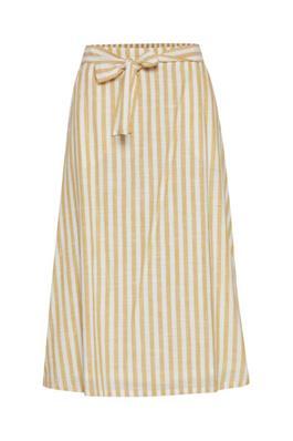 Golden Yellow Stripe Skirt